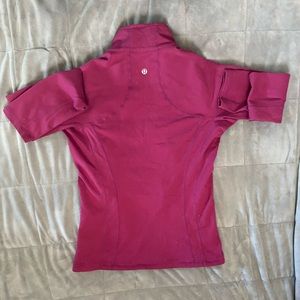 Lulu lemon! Size s-m magenta jacket